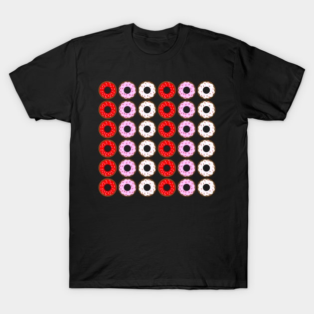 Valentine Donuts (Vertical) T-Shirt by ShawnIZJack13